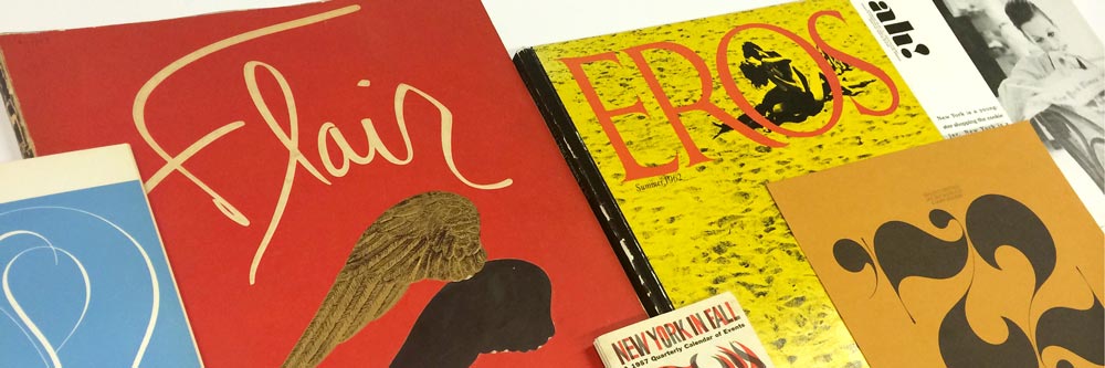 Curator’s tour of the Herb Lubalin Study Center with Alexander Tochilovsky